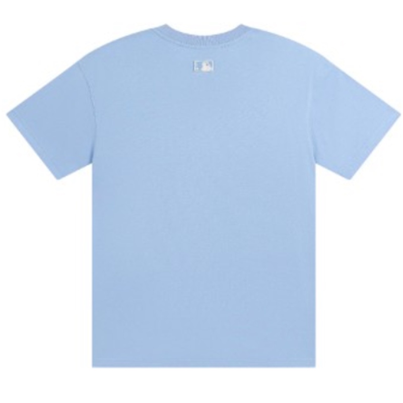 MLB Áo Thun Cotton Tay Ngắn In Hình Thỏ Đeo Kính Mát Plus Size Unisex