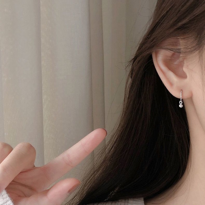 Khuyên Tai Nữ Hình Tròn Thời Trang Hàn Quốc Xinh Xắn