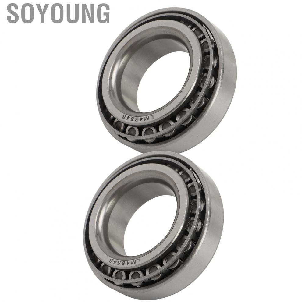 Soyoung Axles Wheel Hub Bearings  Compact Structure Smooth Tapered Roller Bearing Cone Perfect Fit for Vehicle