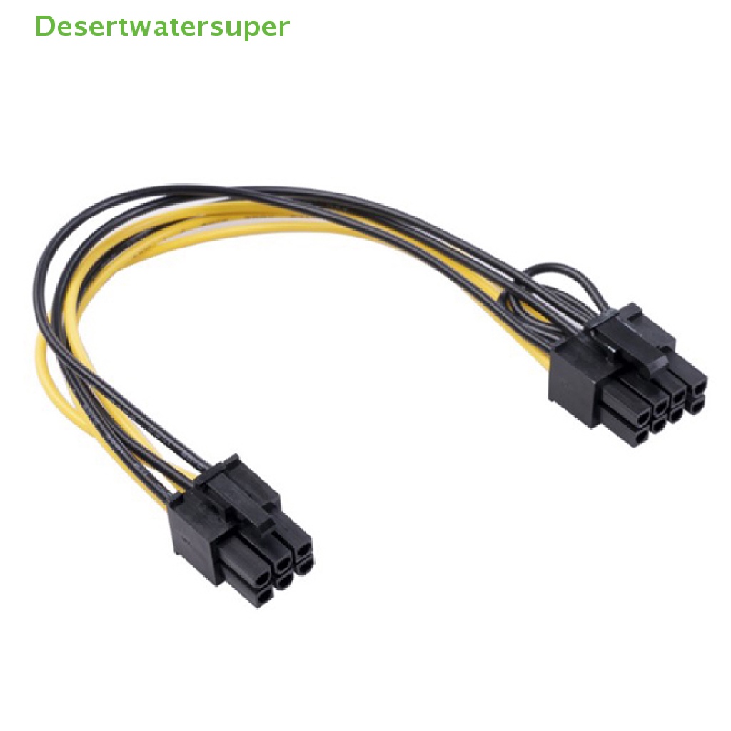 Dây Cáp Chuyển Đổi Nguồn 6 Pin Feamle Sang 8 Pin PCI 6Pin Sang 8Pin PCIE