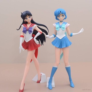 Mô hình thủy thủ mặt trăng hino rei mizuno ami anime sailor moon cho bé ns3