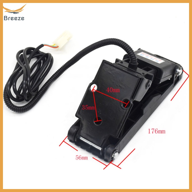 Bàn Đạp Gia Tốc 5v Dây Cáp 3 Pin 1.5M Thay Thế Chuyên Dụng Cho Xe Đạp Điện