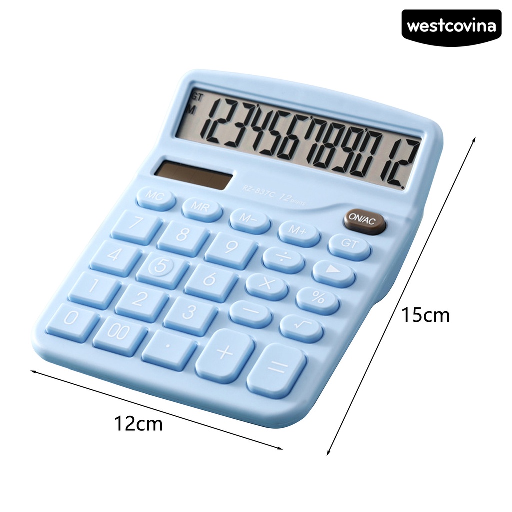 [COD]♪Máy Tính Để Bàn Độ Nhạy Cao 12 Phím Sử Dụng Năng Lượng Mặt Trời