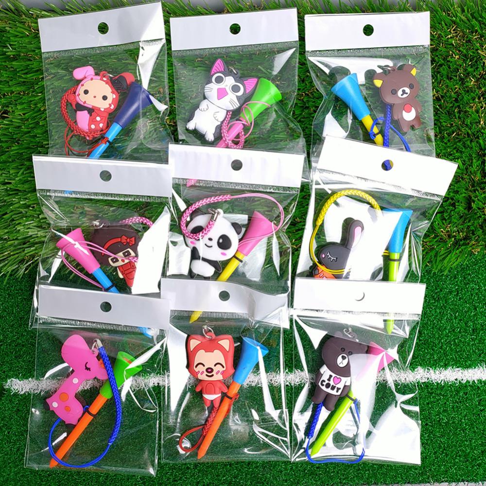 1 Phụ Kiện Treo Gậy Đánh Golf Bằng Cao Su Chống Thất Lạc Màu Sắc Ngẫu Nhiên DGA1