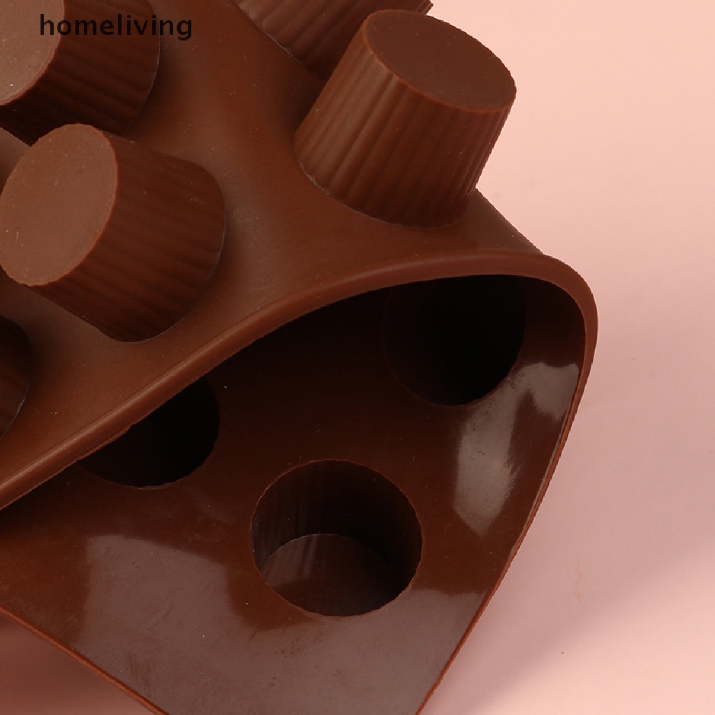 1 Khuôn Silicone Làm Bánh Kẹo 15 Lỗ DIY