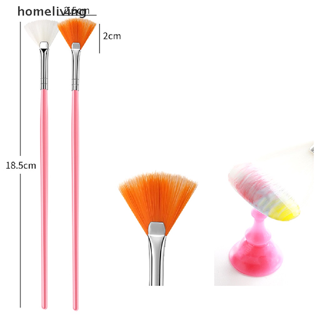 Bộ 15 Cọ Vẽ Móng Tay Nghệ Thuật DIY Cán Pha Lê