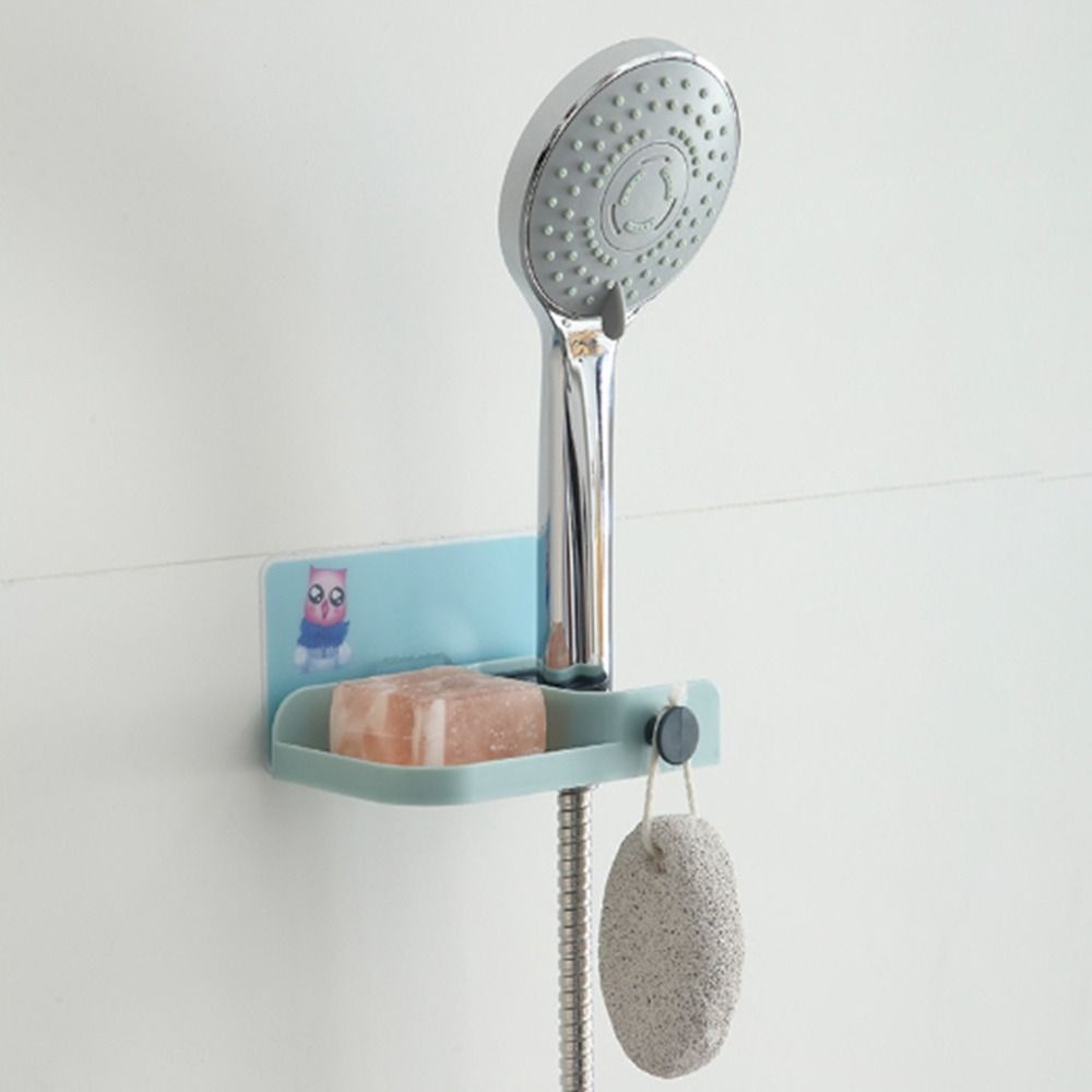 Glenes Kẹp Giữ Cây Lau Nhà Ba Trong 1 Có Móc Cố Định Tiện Dụng Cho Phòng Tắm