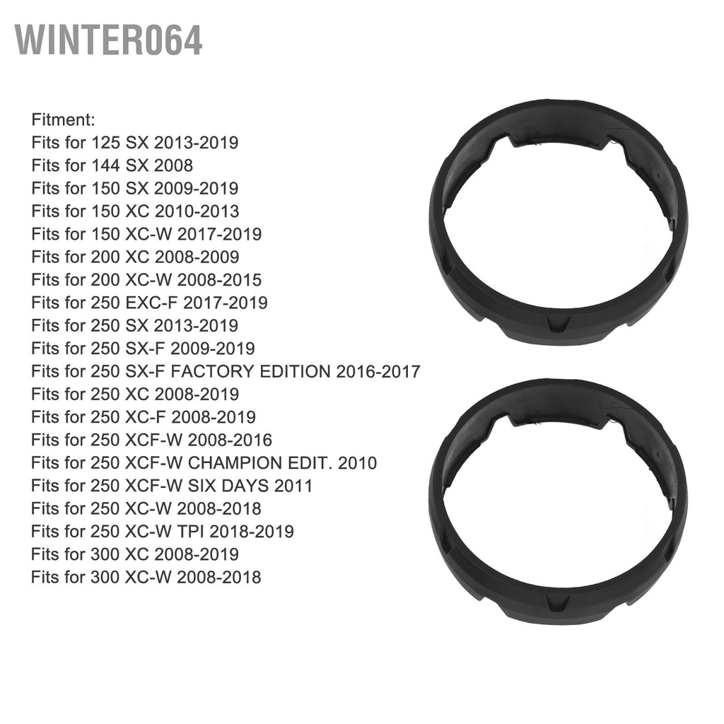 Winter064 2 Chiếc Vòng Bảo Vệ Phuộc Trước 48600698 Giảm Xóc Chống Mài Mòn Thanh Trượt Cho 125 144 150 SX XC XC‑W