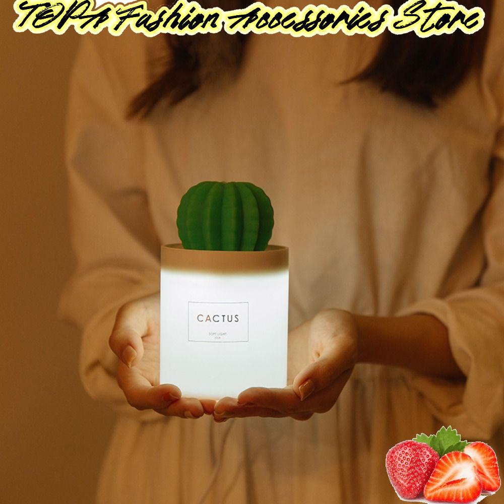 Topabc1 Máy Phun Sương Tạo Độ Ẩm Nano Hình Cây Xương Rồng Dung Tích Lớ