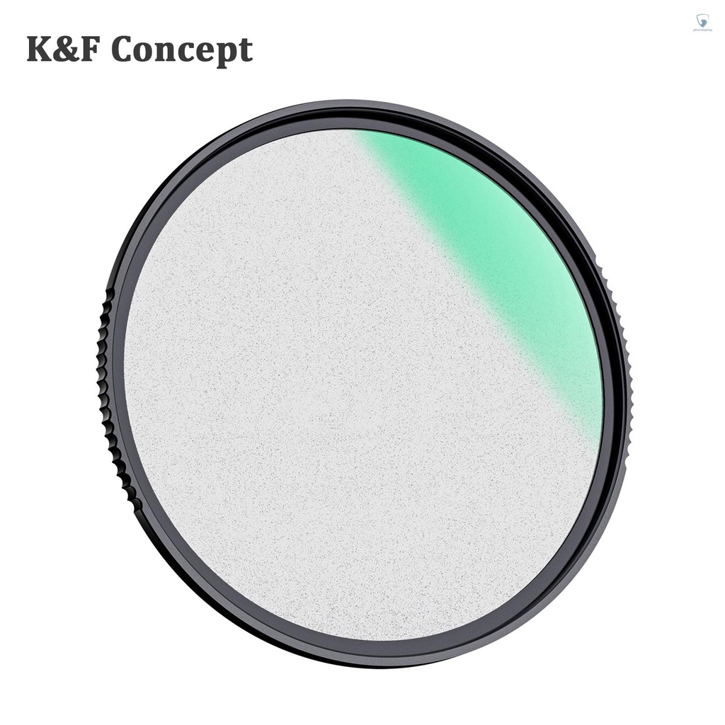 Kính Lọc Mềm Chống Bụi Chống Nước FMC Màu Xanh Lá 55mm Với Tỷ Lệ 1 / 1 Dành Cho Máy Ảnh