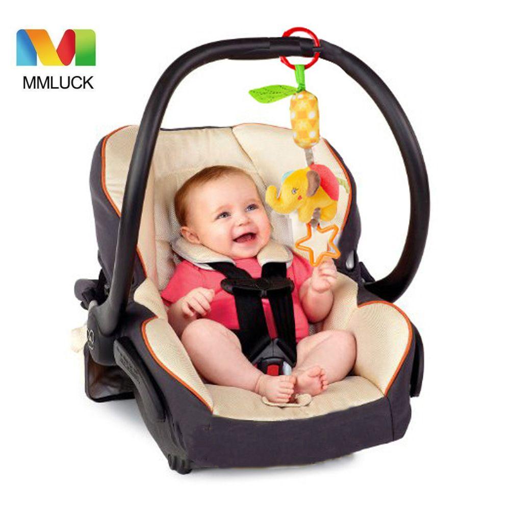 Đồ Chơi Lục Lạc Hình Động Vật Nhồi Bông Mềm Mại Dễ Thương Cho Bé