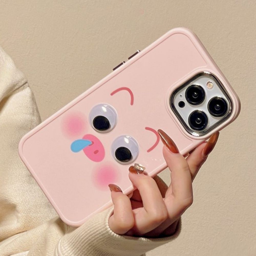 Ốp Điện Thoại TPU Mềm Mạ Điện Hình Chú Heo Nhỏ 3D Bảo Vệ Ống Kính Máy Ảnh Cho IPhone 11 12 13 14 Pro Max