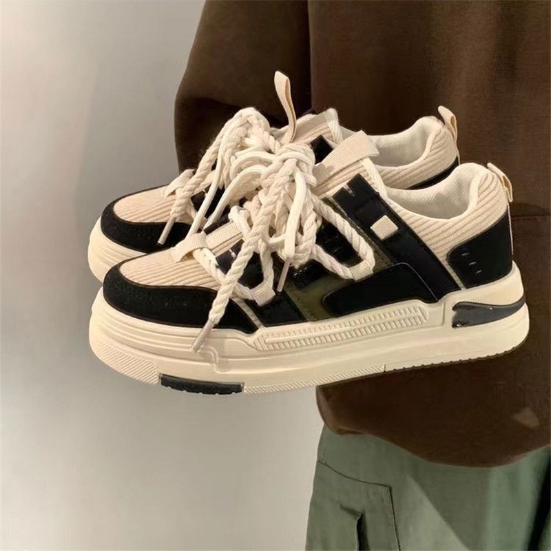 Giày thể thao SHIZHIBAO vải nhung cổ thấp thoải mái thời trang cho nữ