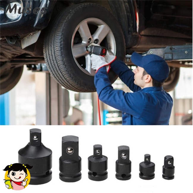 Set 6 Đầu Nối Chuyển Đổi Ổ Cắm Khí Nén 1 / 2 &quot;Sang 3 / 4&quot; Chuyên Dụng Sửa Chữa Ô Tô