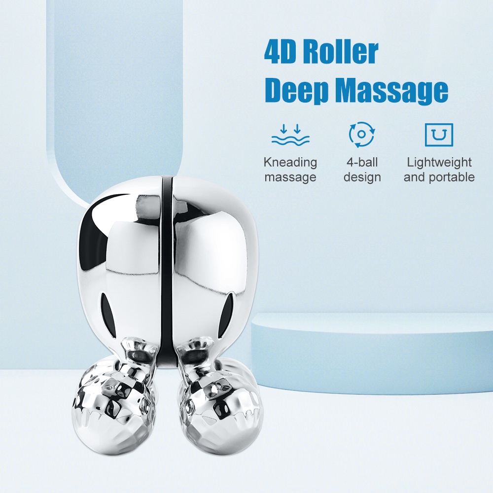 Cây Lăn Massage Toàn Thân 4D Giúp Thon Gọn Mặt Tạo Cằm Chữ V