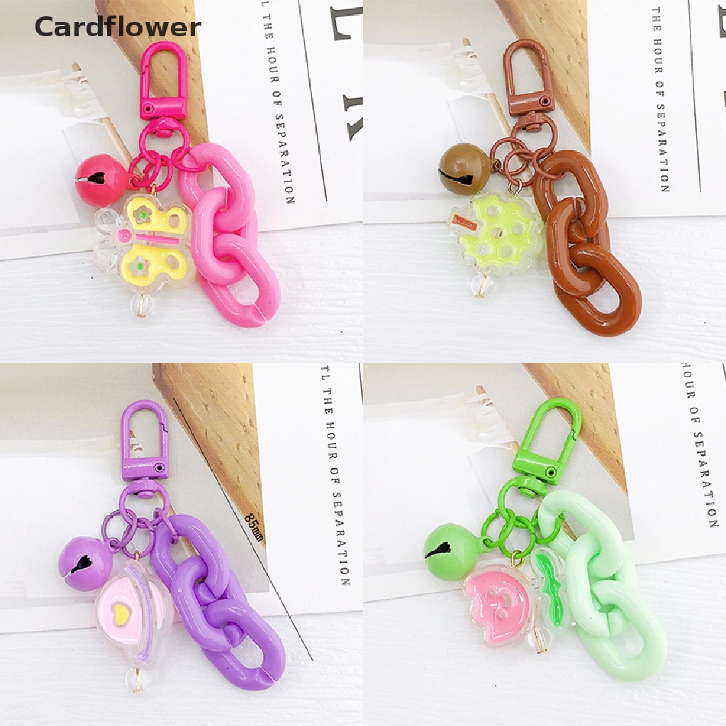 < Cardflower > Móc Khóa Hình Động Vật Nhỏ Dễ Thương Sáng Tạo Độc Đáo Thời Trang Làm Quà Tặng Cho Nữ Túi Xách Trang Sức Hộp