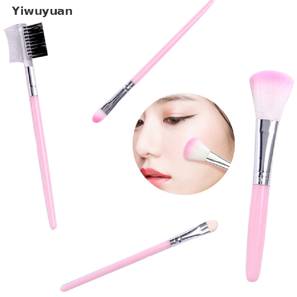 < Yiwuyuan > Bộ 5 Cọ Trang Điểm Mắt Môi Đa Năng Cho Nữ