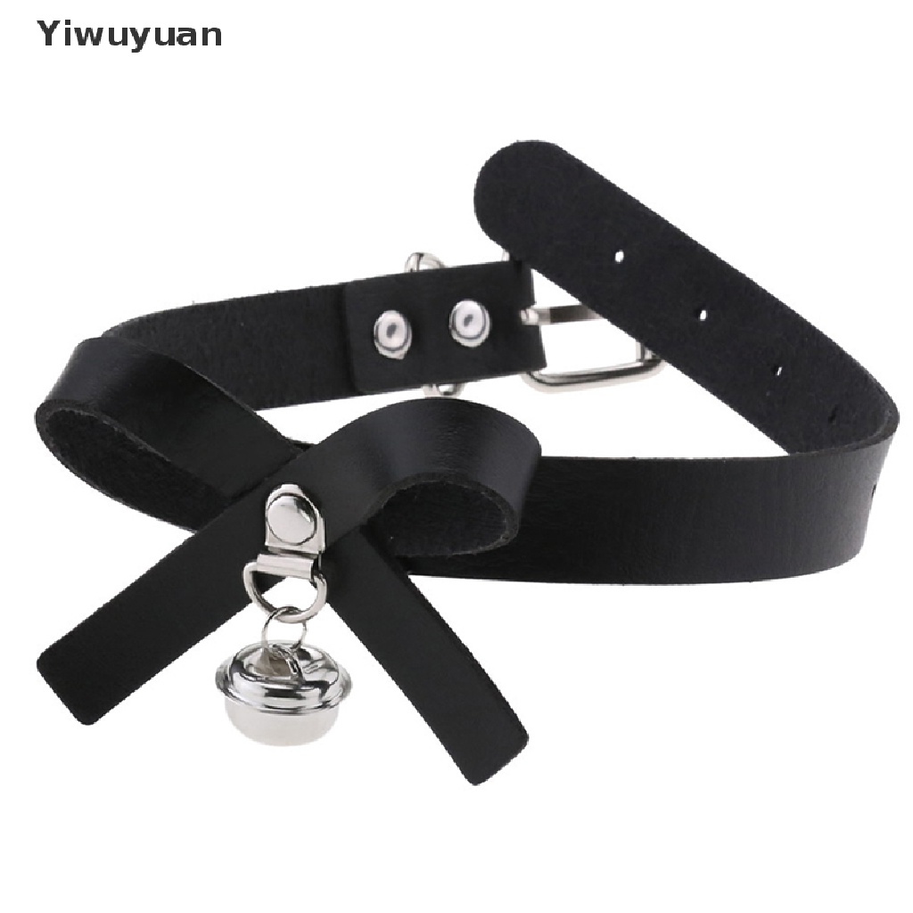 < Yiwuyuan > Vòng Cổ Choker Da Phong Cách Punk Gothic Bằng Kim Loại Cho Nam Và Nữ