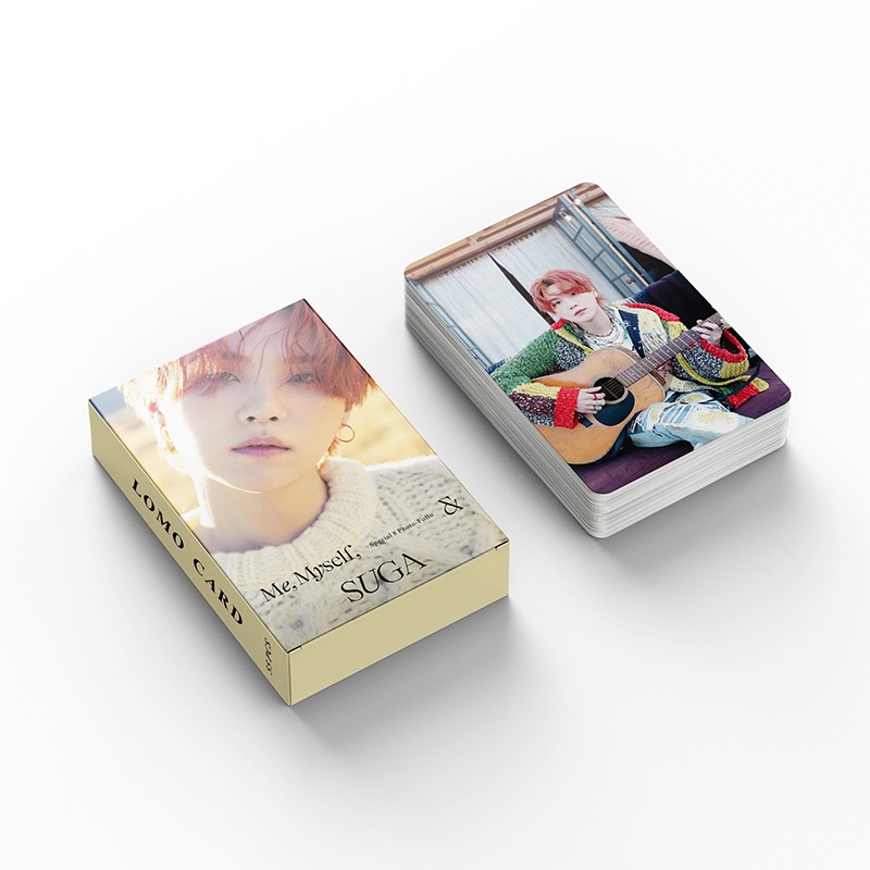 Hộp 55 Ảnh LOMO Card Nhóm Nhạc BTS SUGA