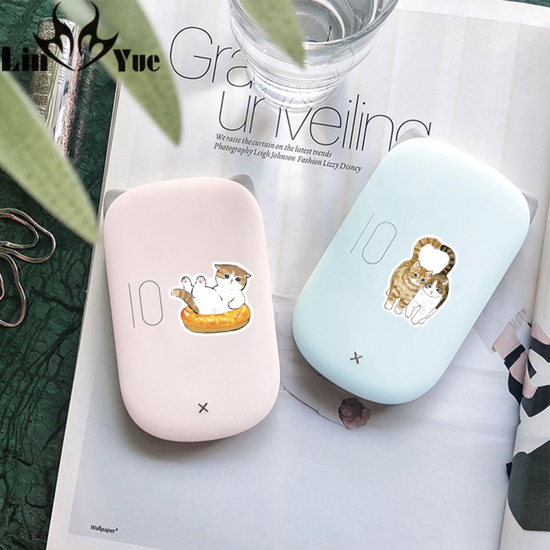 ❉ Set 03 Miếng Dán Hình Mèo Hóa Trang Series 03 ❉ Bộ 50 Miếng Dán Chống Thấm Nước Họa Tiết Hình Con Mèo Đáng Yêu Hợp Thời Trang