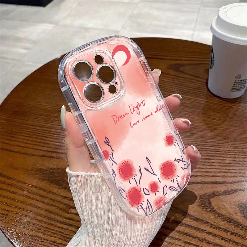 ✅Ốp Điện Thoại Mềm Trong Suốt Chống Sốc In Họa Tiết Thời Trang Dành Cho Iphone Xr promax 12 8p 14Xs7 / 13 / 11