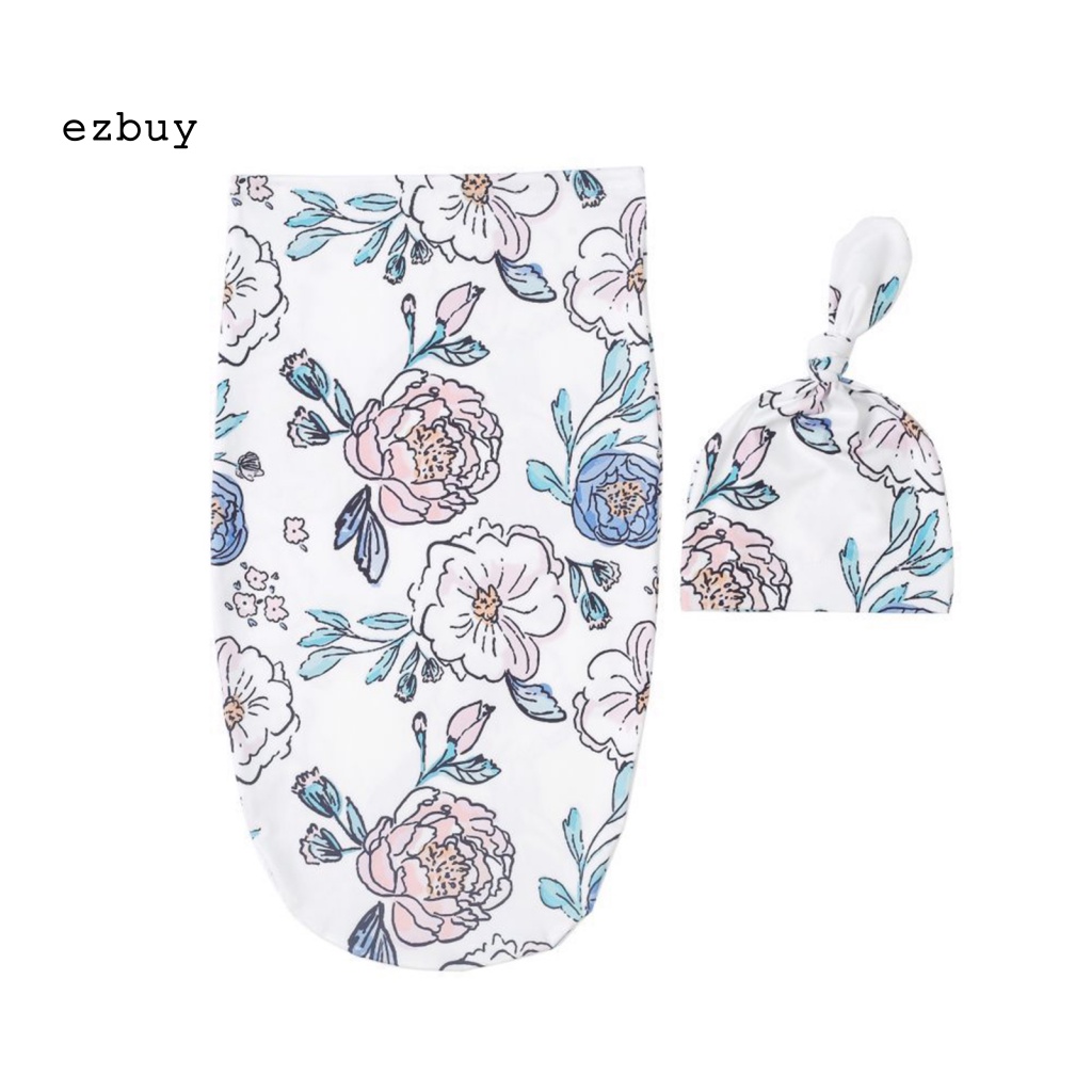 1 Bộ Túi Ngủ Kèm Mũ Siêu Mềm Dễ Lau Chùi Thời Trang Cho Bé Sơ Sinh