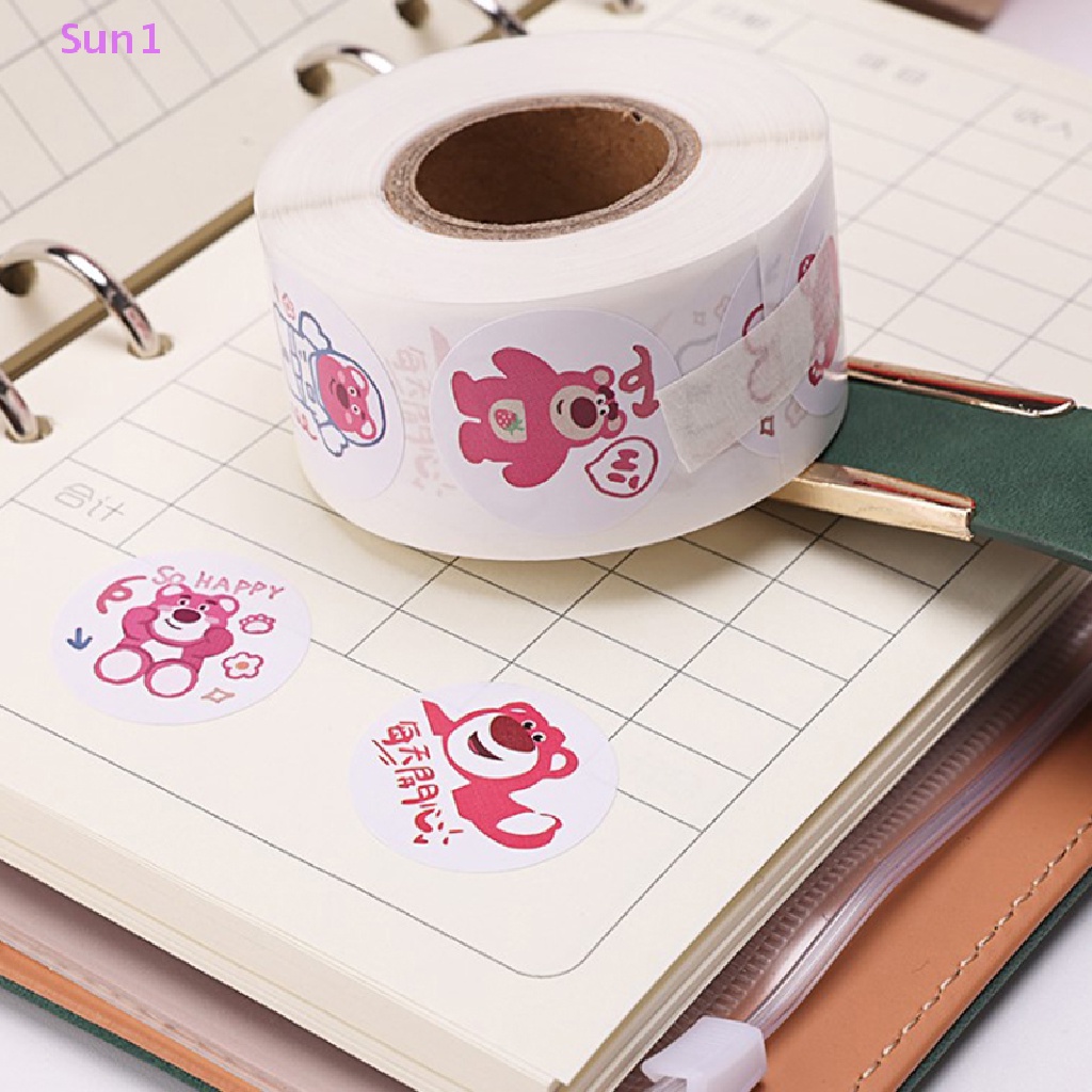 Set 500 Miếng Dán / 500 Miếng Dán Họa Tiết Hoạt Hình Kitty / Chó Mèo / Ngôi Sao / Chó Pacha Kulomi Dễ Thương