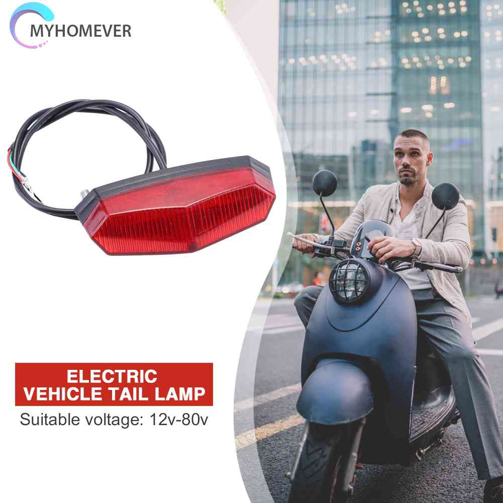 Đèn LED Cảnh Báo An Toàn Gắn Đuôi Xe Đạp Điện