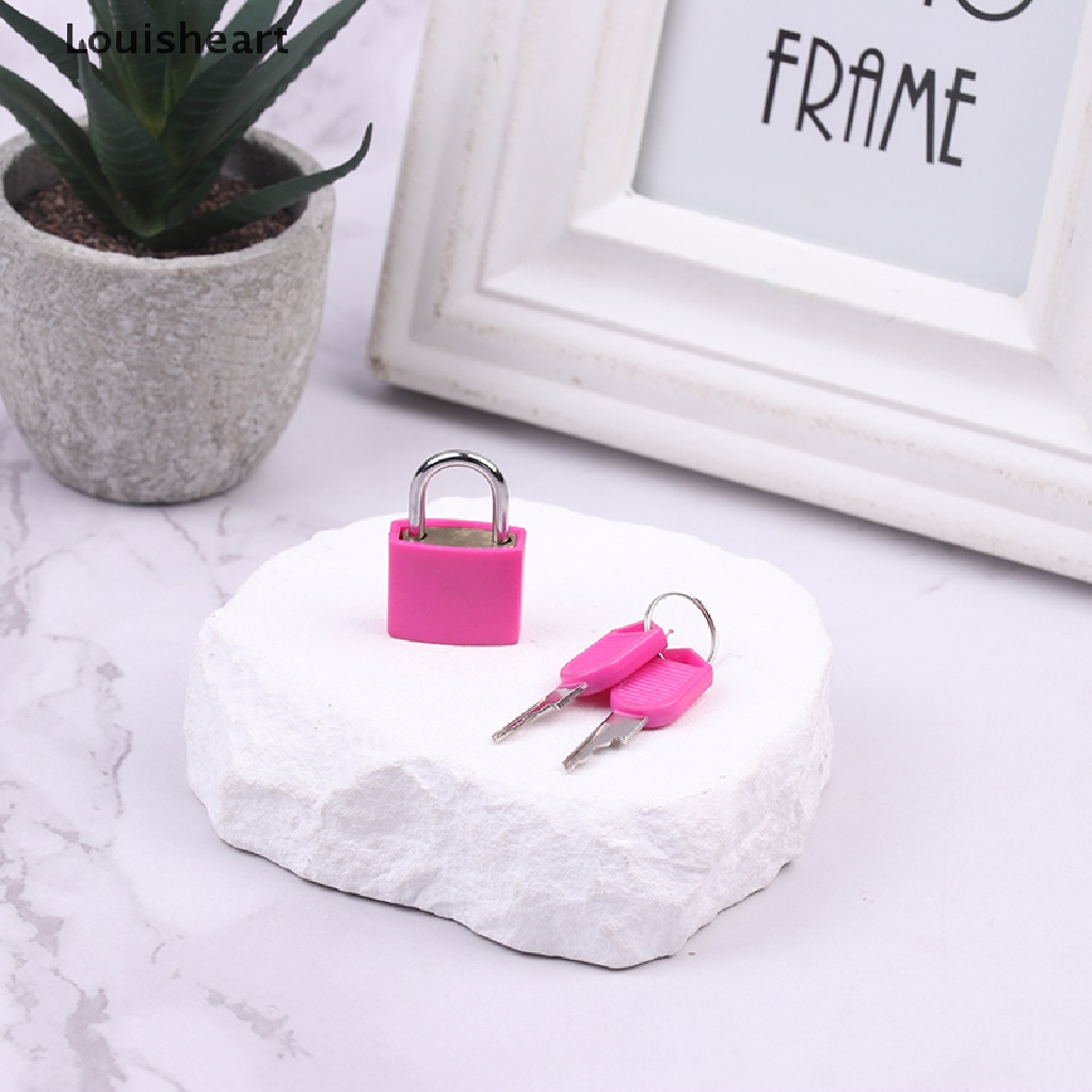 1 Bộ Ổ Khóa Hành Lý Bằng Nhựa Và Kẽm Nhiều Màu Louisheart TFG