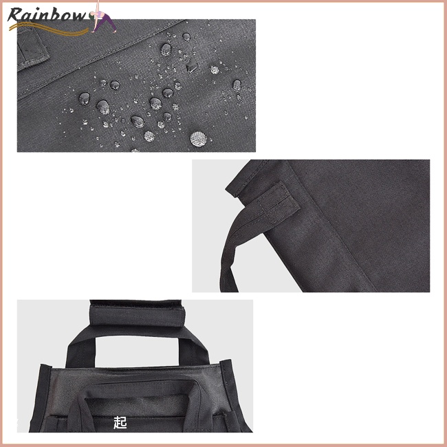 Túi Đựng Củi Lửa Bằng Vải Oxford Sức Chứa Lớn Chống Mài Mòn