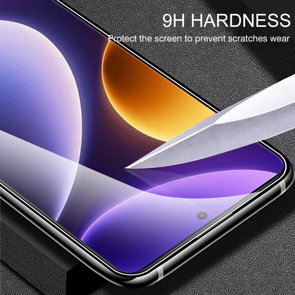 Set 4-2 Kính Cường Lực Bảo Vệ Màn Hình Điện Thoại Xiaomi Redmi Note 12 Turbo 5G 12Pro 12 Pro Plus 12 Pro Plus 12 4G
