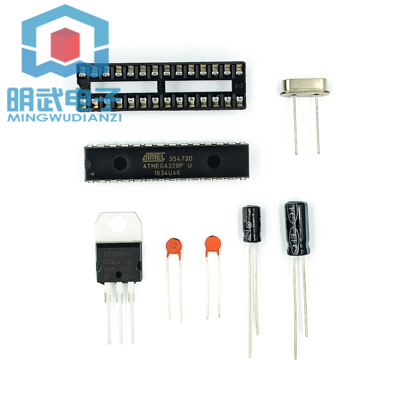 Khối Dao Động Tinh Thể ATMEGA328P-PU IC 16M LM7805
