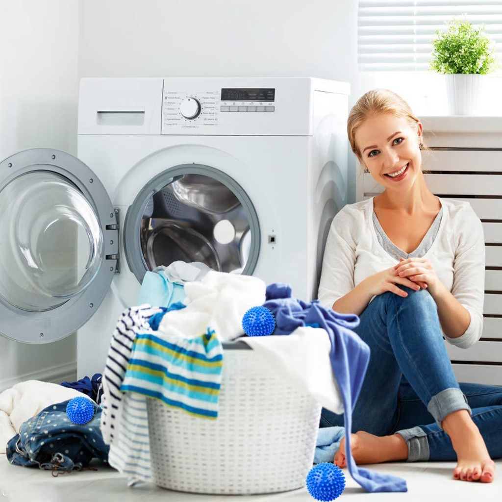 Bóng Giặt Quần Áo Bằng PVC Mềm Mại Có Thể Tái Sử Dụng