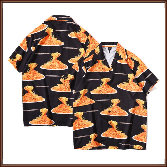 Áo Thun Tay Ngắn Cổ Bẻ In Họa Tiết Hawaii Cổ Điển Thời Trang Đi Biển Mùa Hè Cho Nam