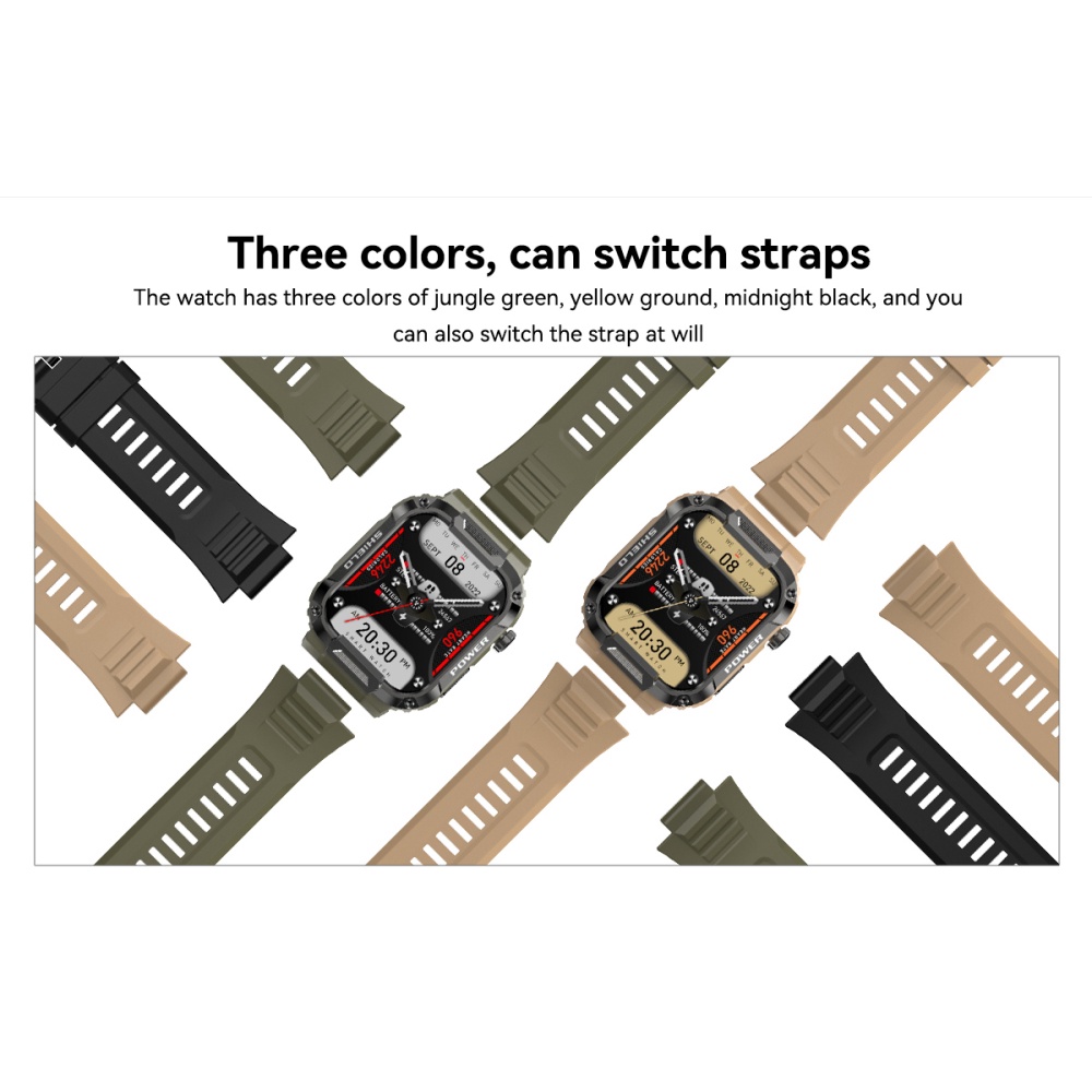 Đồng Hồ Thông Minh Mk66 Màn Hình Lớn 1.85 Kết Nối Bluetooth Đa Năng