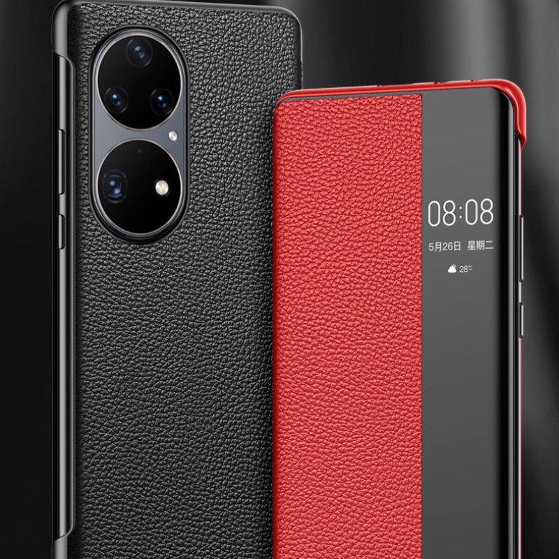 Bao Da Điện Thoại Sang Trọng Cho Huawei P50 Pro P50 P60 Pro P40 P40 + Sự Bảo Vệ