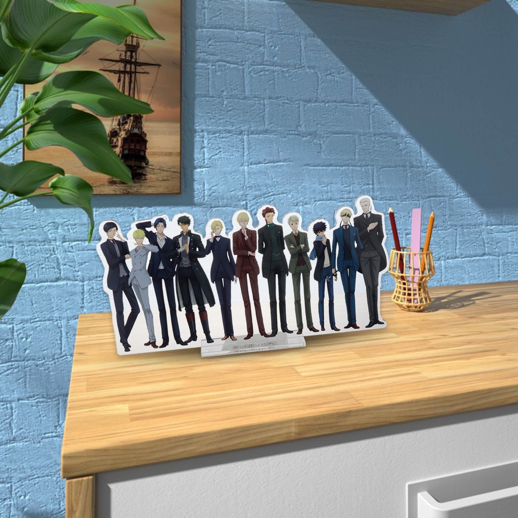 Mô Hình Đồ Chơi Nhân Vật MORIARTY THE PATRIOT Margot3 Bằng Acrylic Đứng Để Bàn Trang Trí