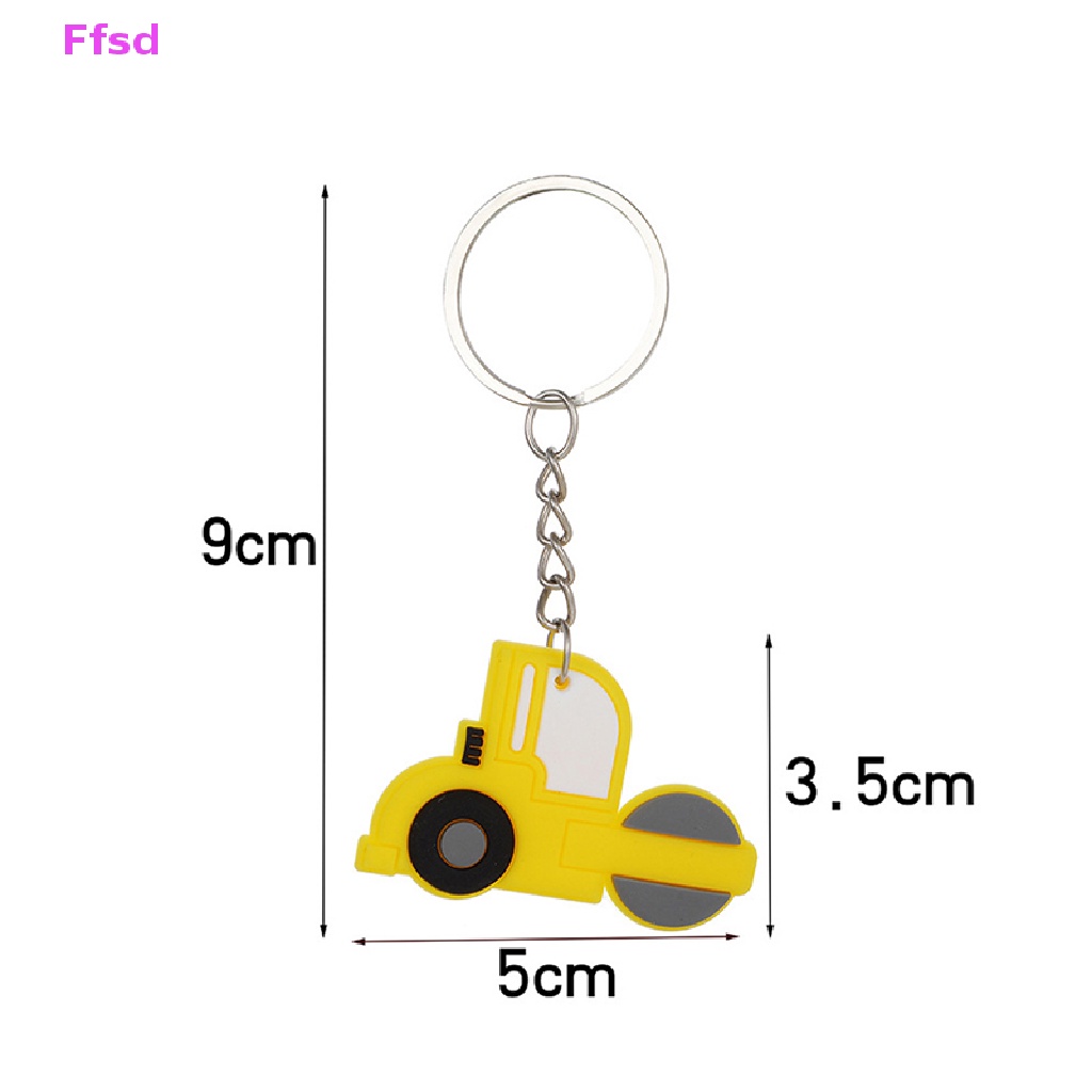 {Ffsd} Móc Khóa Silicon Trang Trí Tiệc Xây Dựng * Bán Chạy