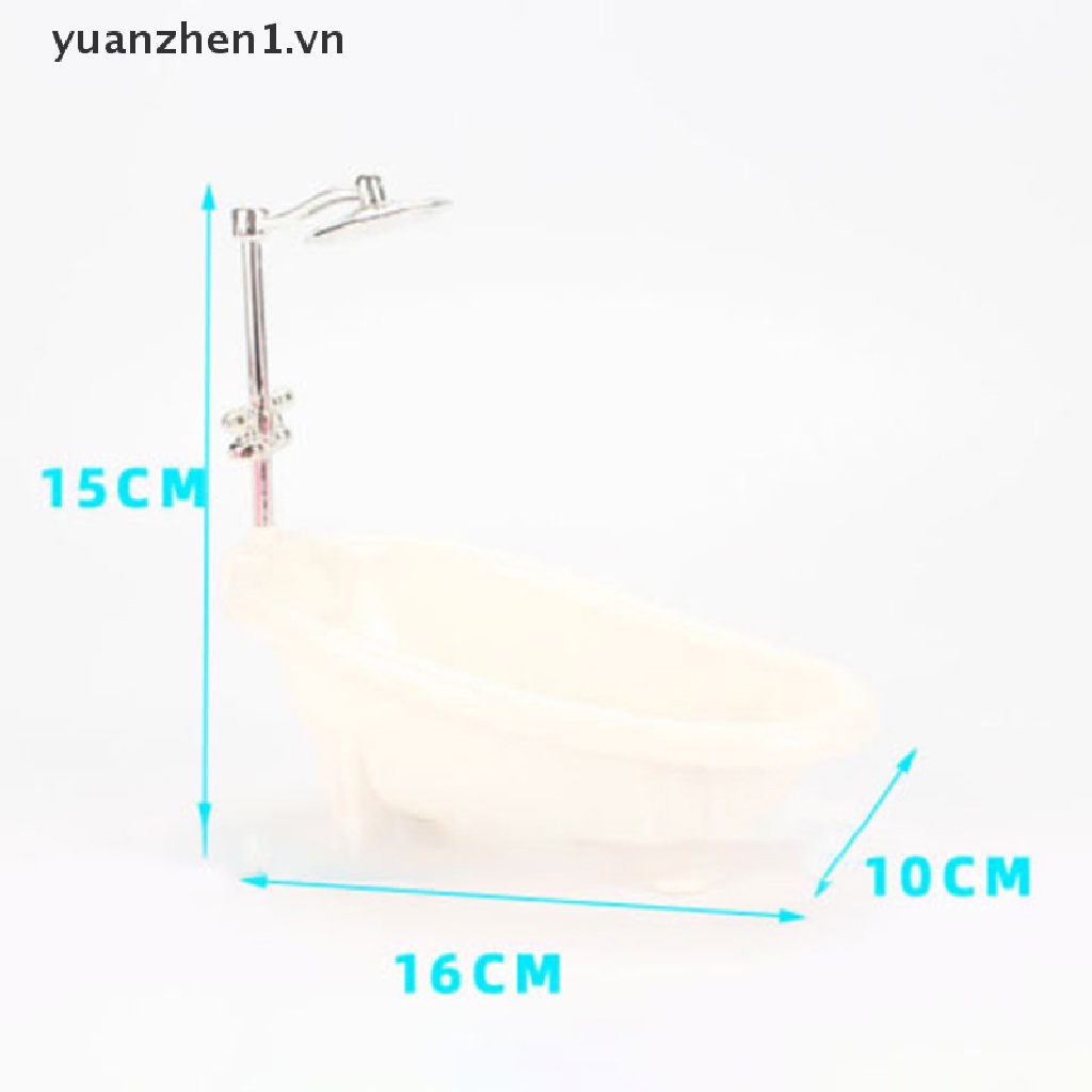 Mô Hình Nội Thất Phòng Tắm / Nhà Hàng Trang Trí Nhà Búp Bê Tỉ Lệ 1: 12