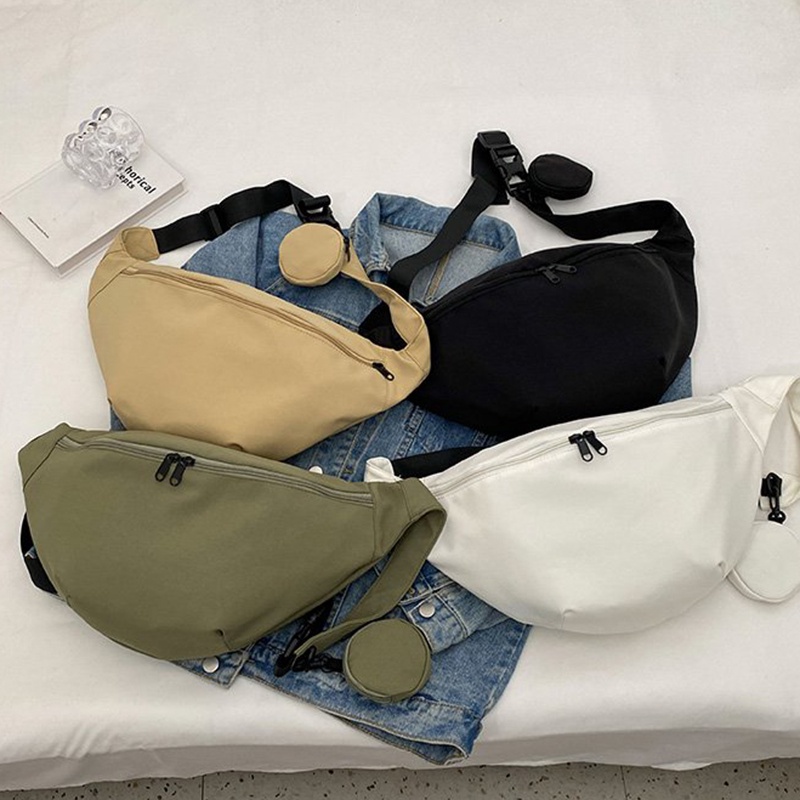 Ielgy Túi Đeo Chéo nylon Phong Cách retro Thời Trang Thường Ngày Cho Nữ