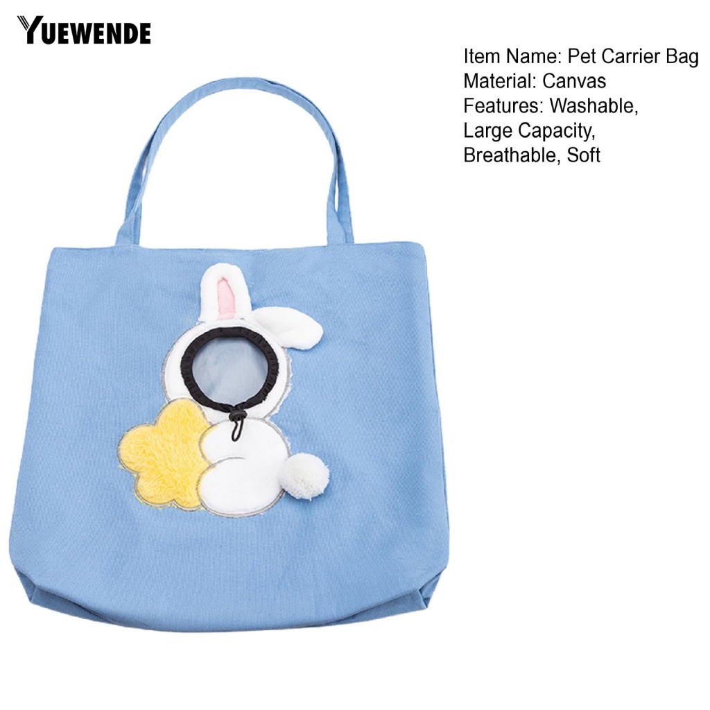 Yue.z Túi Xách Đựng Thú Cưng Siêu Mềm Không Phai Màu Tiện Dụng Mang Theo Du Lịch