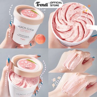   Giá Sỉ  Muối tẩy tế bào chết TWG Hương Đào cải thiện da viêm lông sáng da Muối tắm hương đào hủ 200gram 9002 