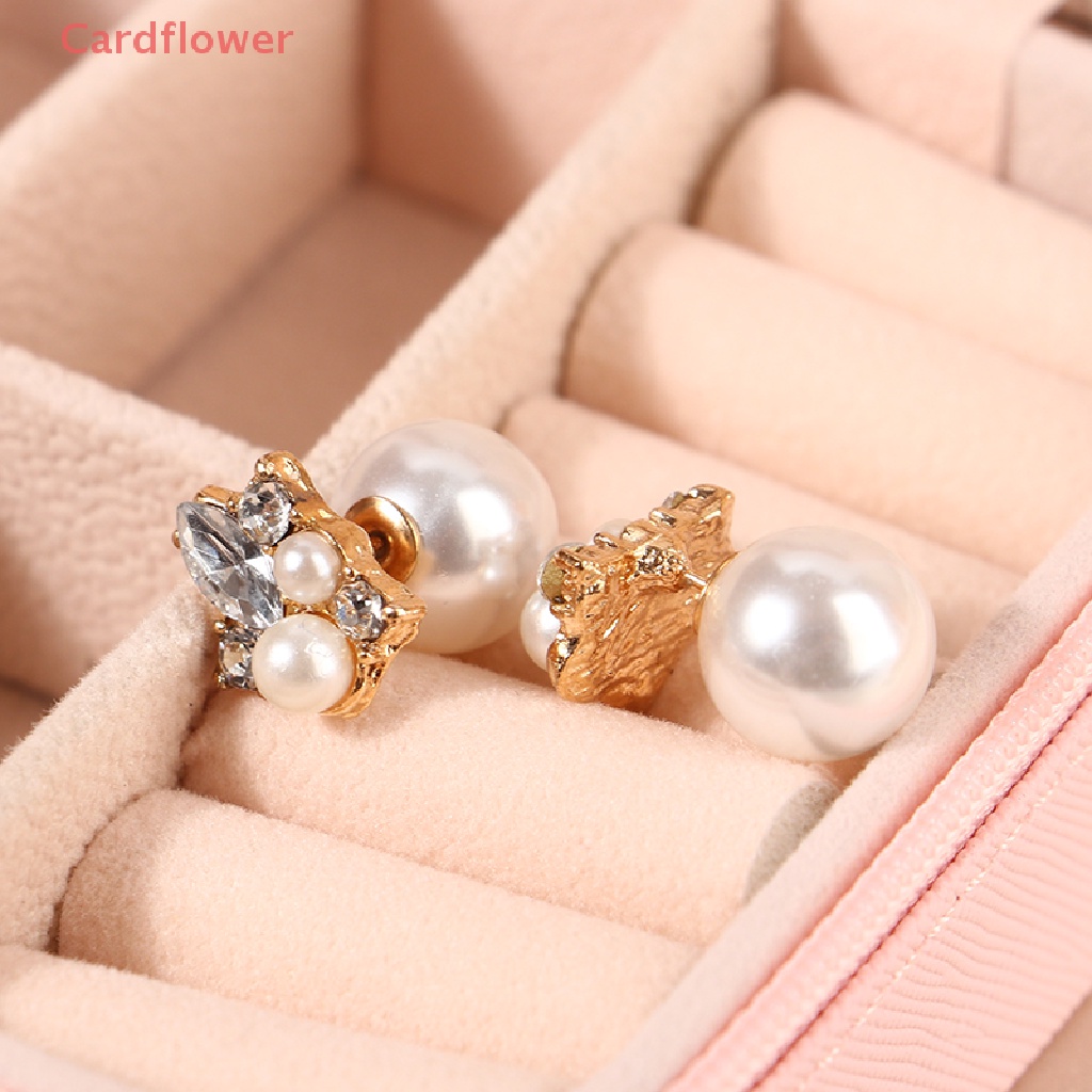 Khuyên Tai Ngọc Trai Hai Mặt Thời Trang Dành Cho Nữ