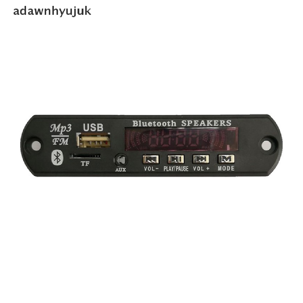 Máy Nghe Nhạc MP3 WMA Không Dây Bluetooth 5.0 9V-12V MP3 WMA Màn Hình Màu Kèm Điều Khiển Từ Xa Cho Xe Hơi adawnhyujuk