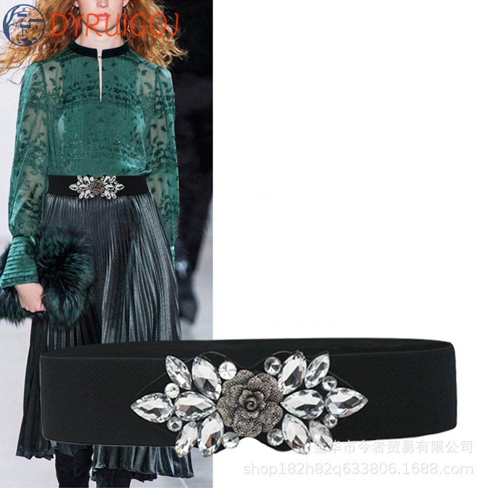 Thắt Lưng Nữ Họa Tiết Hoa Hồng Phong Cách Hàn Quốc Cá Tính