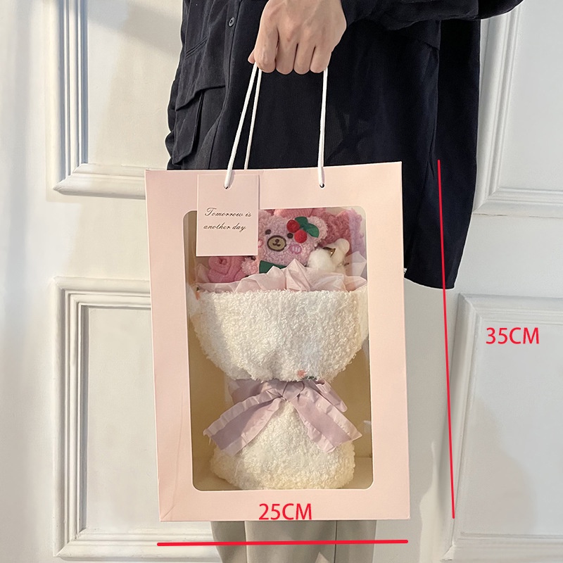 Bó Hoa Búp Bê Hoạt Hình Đáng Yêu