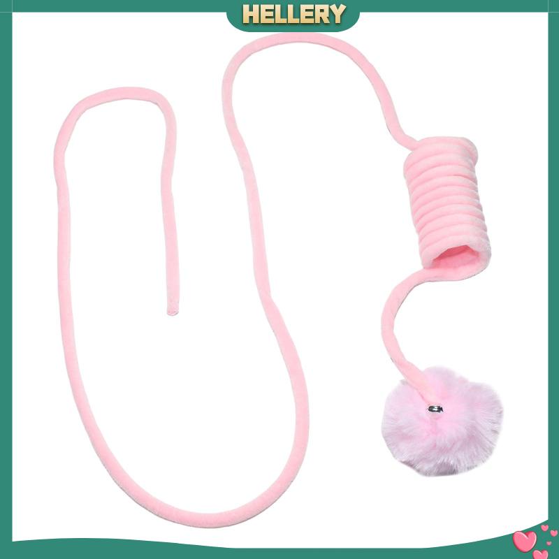 Đồ Chơi Lò Xo Gắn Cốc Hút Nhồi Bông Tập Tương Tác Cho Mèo