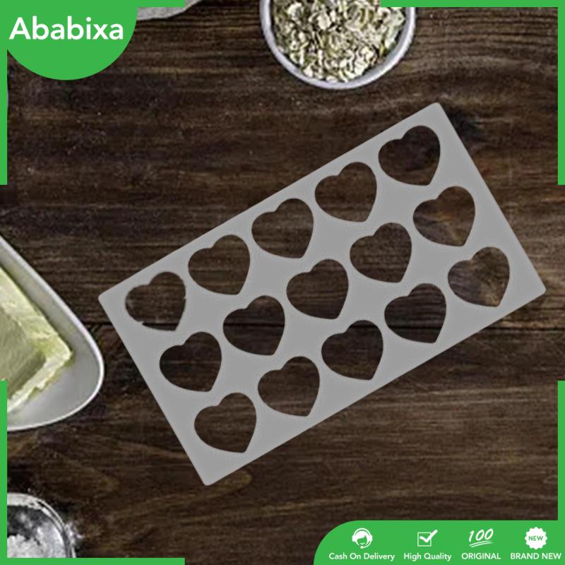 Khuôn Làm Bánh Quy Bằng Acrylic Màu Ngọc Lam / Macaron Xinh Xắn Tiện Dụng