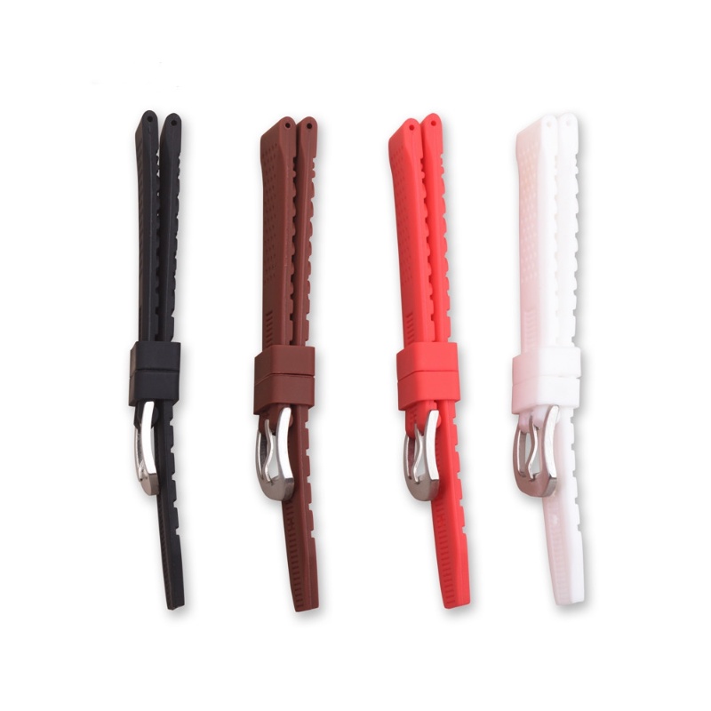 Dây Đeo Thay Thế Bằng Silicone Mềm Chống Nước Thông Dụng Cho Gear S2 S3 16mm 18mm 20mm 22mm 24mm