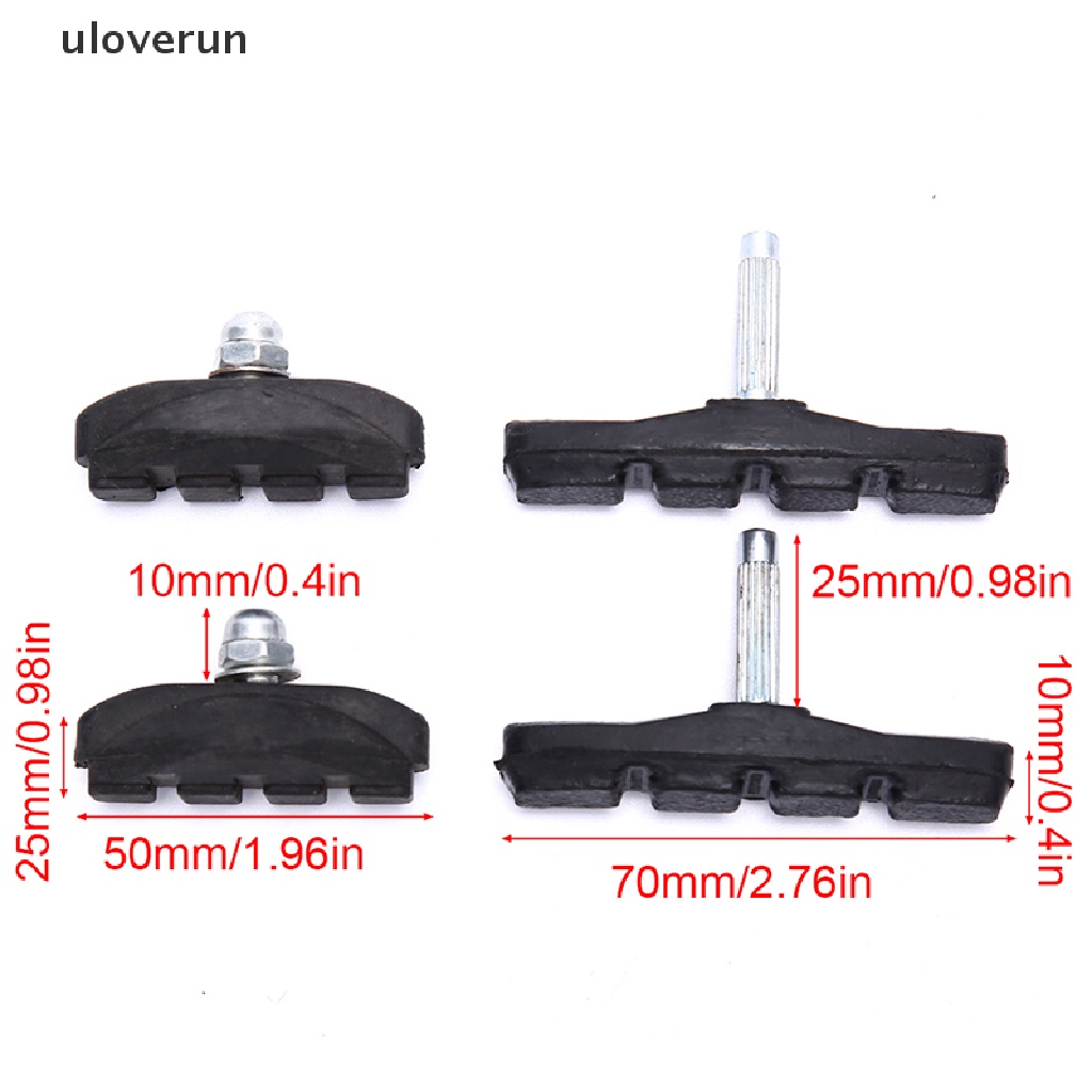 Uloverun 1 Phụ Kiện Giá Đỡ Phanh Cao Su Chuyên Dụng Cho Xe Đạp Leo Núi